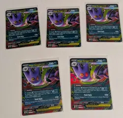X5 Mega Gengar ex 056/094 - Me02: Phantasmal Flames Pokemon NM/M Lot Of 5 ???? - Image 1