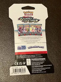 Pokemon Scarlet & Violet Journey Together Single Booster Pack - Image 2