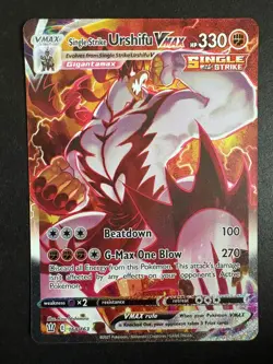 Pokemon Battle Styles: Single Strike Urshifu VMAX Alternate Art 168/163 NM - Image 1