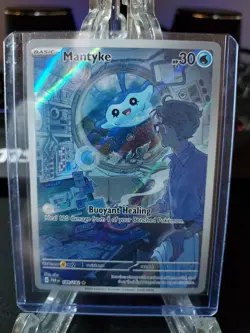 Mantyke 189/182 Sv04: Paradox Rift Holo - Pokemon TCG - Near Mint - Rare! - Image 1