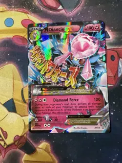 M Diancie EX XY44 XY Holo Promo Pokemon - LP - Image 1
