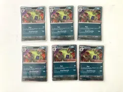 🔥 Lot Of 6 🔥 Tyranitar 135/193 Stamped Promo Pokemon Paldea Evolved NM - Image 2