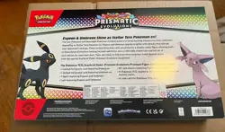 Pokemon TCG Scarlet and Violet Prismatic Evolutions Premium Figure Collection - Image 2