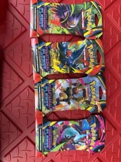 Pokemon Phantasmal Flame Four Set Booster Pack Arts Set Complete - Image 1