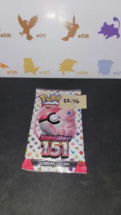 22.76g SEALED, In Hand, Eng Pokemon 151 MEW Booster Pack - HeavyU God PackU - Image 2