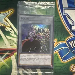 Yugioh! Token TKN5-EN019 Supreme King Jaden Sealed Super Rare NM - Image 1