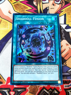 Shaddoll Fusion sdsh-en049 1st Edition (NM+) Super Rare Yu-Gi-Oh! - Image 1