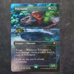 Polyraptor - Borderless - LCI: Special Guests (MTG) - Image 1
