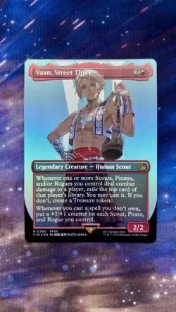 Vaan, Street Thief - Borderless (Foil) (FIN) - Image 1