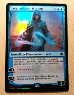 Mtg Magic: FOIL Jace, arkaner Stratege, Arcane Strategist, DEUTSCH Planeswalker - Image 2