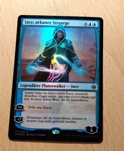 Mtg Magic: FOIL Jace, arkaner Stratege, Arcane Strategist, DEUTSCH Planeswalker - Image 3