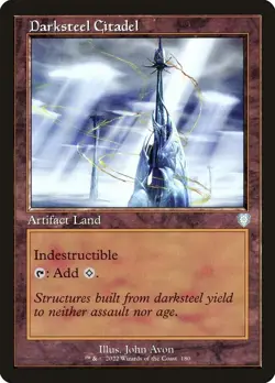 MTG DARKSTEEL CITADEL EXC - ROCCAFORTE DI DARKSTEEL - BRC - MAGIC - Image 1