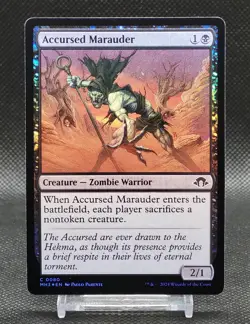Accursed Marauder 0080 - Modern Horizons 3 (MH3) C Foil Magic MTG - Image 1