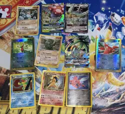 Vintage Pokemon Cards Bundle Heavy Play / Damaged Typhlosion Neo Genesis - Image 1