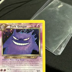 Dark Gengar 6/105 Neo Destiny Holo Ultra Rare Pokemon MP TCG WOTC Vintage - Image 2