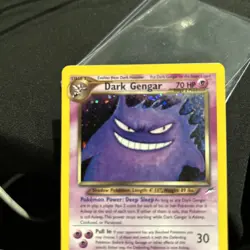 Dark Gengar 6/105 Neo Destiny Holo Ultra Rare Pokemon MP TCG WOTC Vintage - Image 3