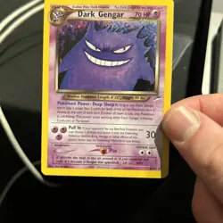 Dark Gengar 6/105 Neo Destiny Holo Ultra Rare Pokemon MP TCG WOTC Vintage - Image 5