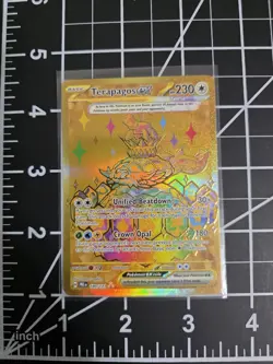 Terapagos ex 180/131 Hyper Rare Pokemon Stellar Crown NM/M - Image 1
