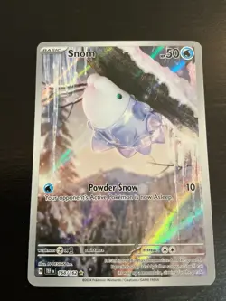 Snom 168/162 SV05: Temporal Forces Holo Illustration Rare Card Pokemon TCG - Image 1