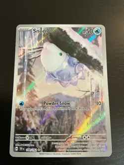 Snom 168/162 SV05: Temporal Forces Holo Illustration Rare Card Pokemon TCG - Image 3