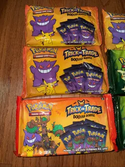 Pokemon Halloween Trick or Trade Booster Bundle Packs Lot Of 6 - Image 2