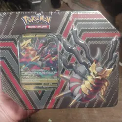Pokemon TCG: Hidden Potential Tin (Giratina V) 5 Booster Packs - NEW SEALED 820650851483 - Image 1
