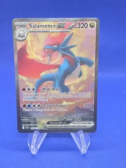 Pokemon Journey Together Salamence ex 187/159 Special Illustration Rare NM - Image 1