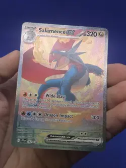 Pokemon Journey Together Salamence ex 187/159 Special Illustration Rare NM - Image 2