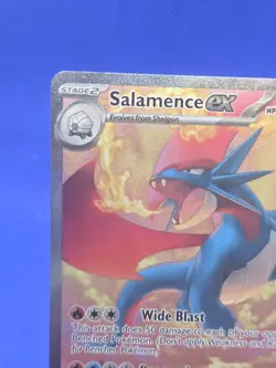 Pokemon Journey Together Salamence ex 187/159 Special Illustration Rare NM - Image 3