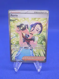 Pokemon Twilight Masquerade Perrin 220/167 Special Illustration Rare Full Art NM - Image 1
