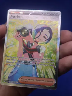 Pokemon Twilight Masquerade Perrin 220/167 Special Illustration Rare Full Art NM - Image 2