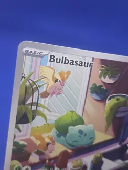 Pokemon Stellar Crown Bulbasaur 143/142 Illustration Rare NM - Image 3