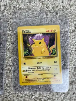 Lot of 3 Vintage 1999 Wizards Pokemon TCG Base Set Pikachu Mitsuhiro Arita - Image 3