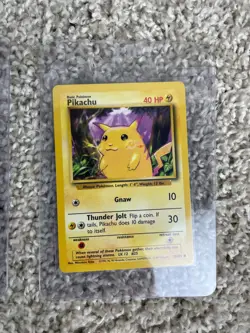 Lot of 3 Vintage 1999 Wizards Pokemon TCG Base Set Pikachu Mitsuhiro Arita - Image 4