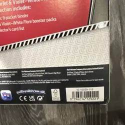 Pokemon White Flare Binder Collection Box New Factory Sealed ✅ - Image 4