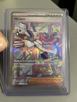 Miriam Rare Pokemon TCG Scarlet & Violet Card Special Illustration 251/198 - Image 1