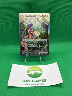 Pokemon TCG Koraidon ex 247/198 Scarlet & Violet Special Illustration Rare NM- - Image 1
