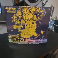 Factory Sealed Pokemon Center Exclusive Surging Sparks Elite Trainer Box ETB - Image 1
