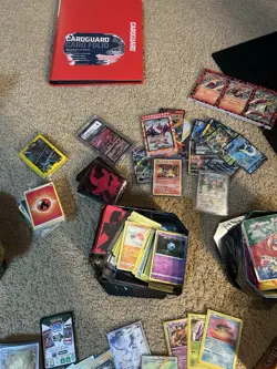 HUGE Pokemon Card Collection Lot Holos & Vintage-BINDERS / TINS / Figures + MORE - Image 5
