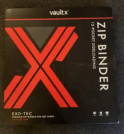 Vault X SV10 Destined Rivals 12 Pocket Unlimited Edition Binder Pokemon - Image 1