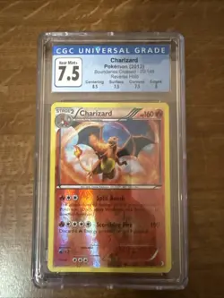 Pokemon TCG 2012 Charizard 20/149 B&W Boundaries Crossed Reverse Holo Rare - Image 1