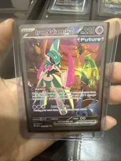 Iron Valiant EX 249/182 Sir Paradox Rift Pokemon Card NM TCG - Image 1