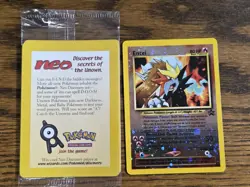 Pokemon Wotc Black Star Promo #34 Sealed ENTEI + open #34Entei,,,not played - Image 1