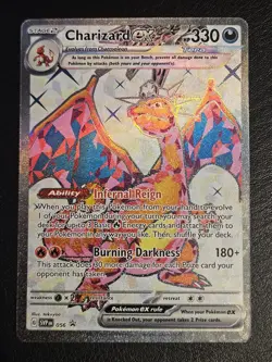 Charizard ex SVP 056 Black Star Promo Full Art Pokemon TCG Card NM - Image 2