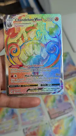 Pokemon TCG LOT 10 Cards Rainbow Rare Holo Rare Near Mint - Image 3