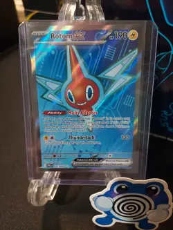Rotom EX 111/094 Mint Phantasmal Flames Ultra Rare Pokemon Card TCG - Image 1