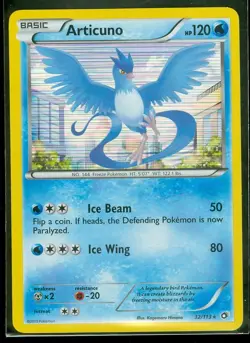 Pokemon ARTICUNO 32/113 Legendary Treasures RARE HOLO - MINT - Image 1