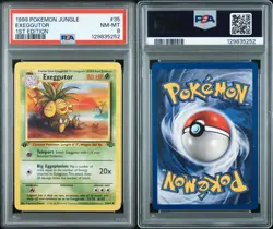 Exeggutor 1999 Pokemon Jungle 1st Edition #35 PSA NM-MT 8 - Image 3