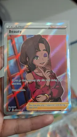 Pokemon TCG lot 9 cards Trainer Character FULL ART RARE - Image 3