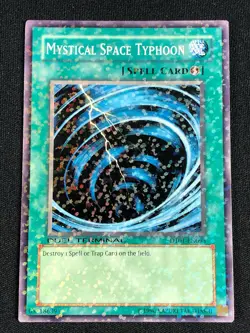 YUGIOH MYSTICAL SPACE TYPHOON DT01-EN093 COMMON NM - Image 1